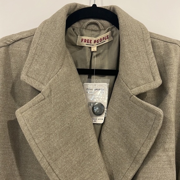 Free People Oregano Hannah Hannah Slouchy Blazer size Large - Picture 4 of 14